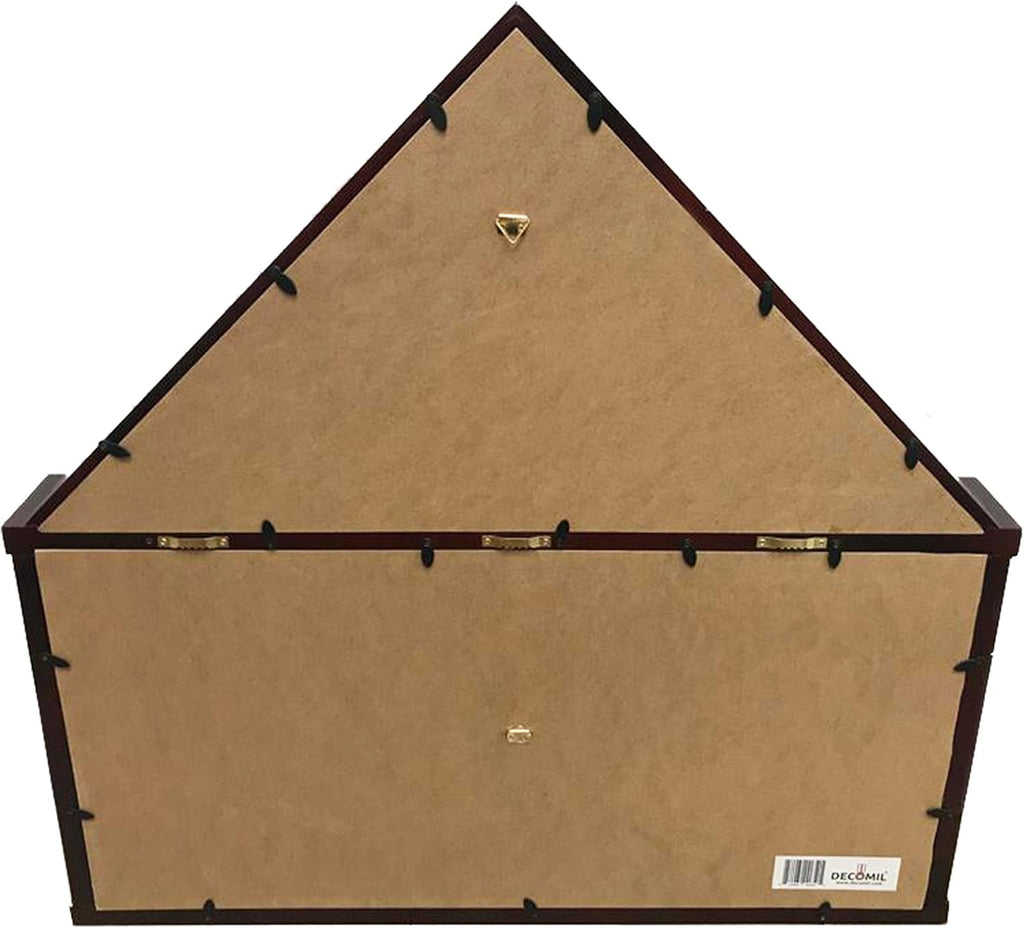 Large Solid Wood Flag Display Case G970