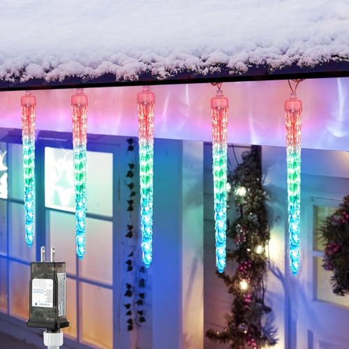Blue 30ft 30 Tube 720 LED Meteor Shower Icicle Lights R515530