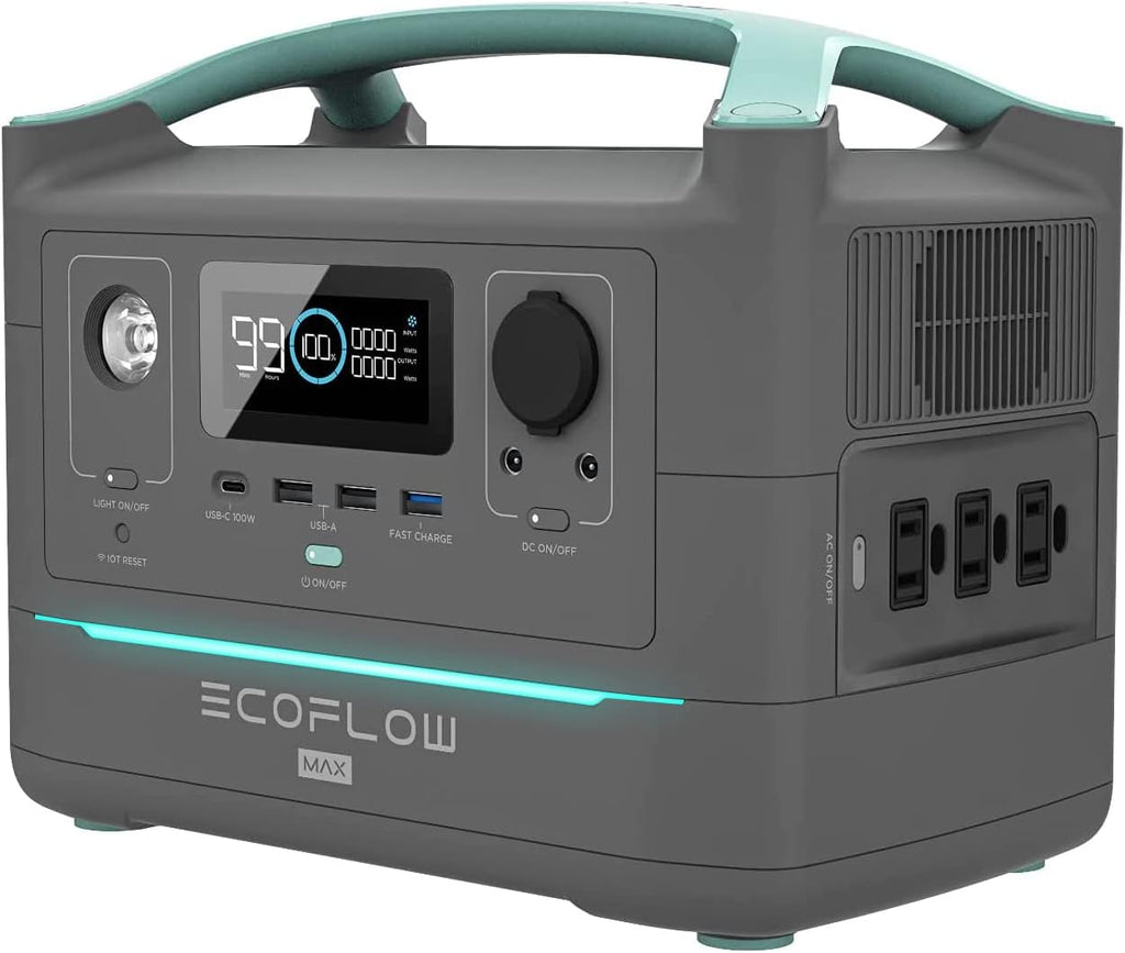 Portable Power Station 576Wh 600W AC Outlets L291