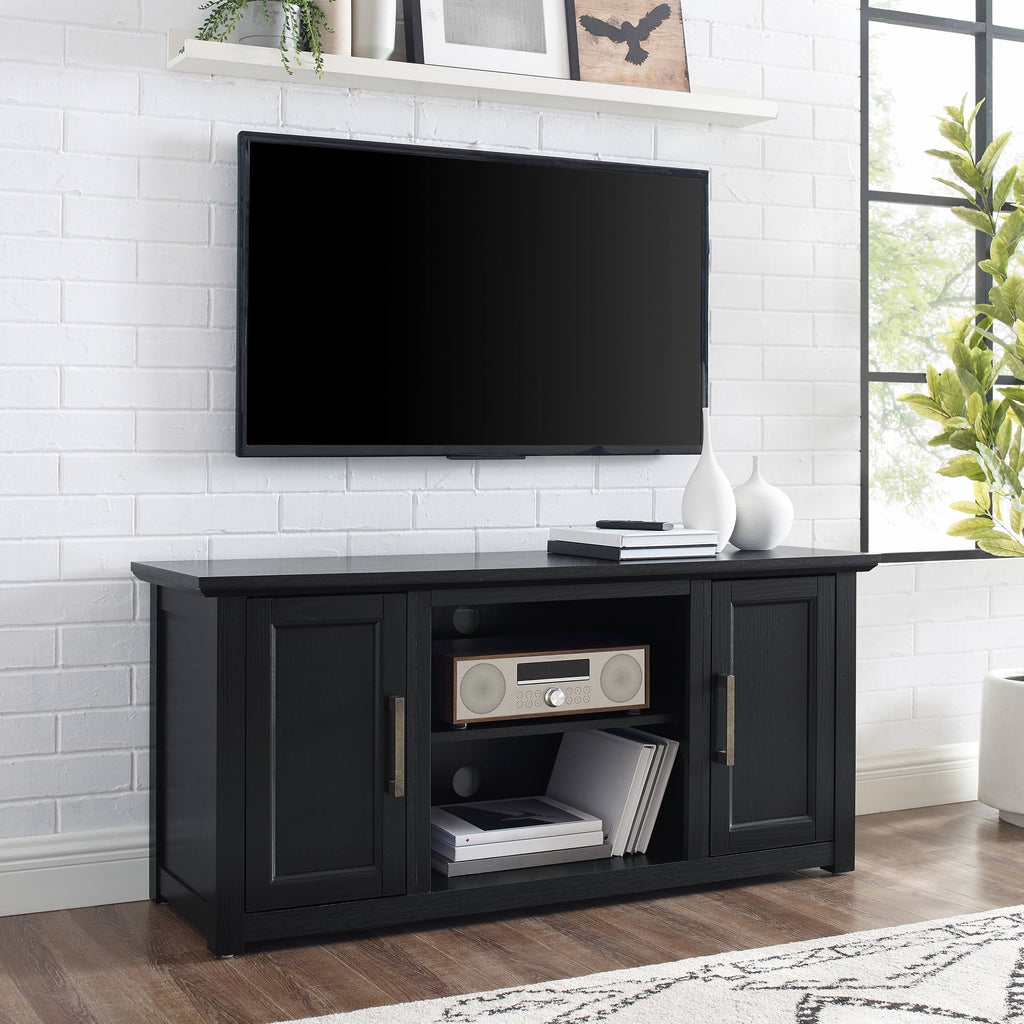 Whitewash Low Profile TV Stand R66436