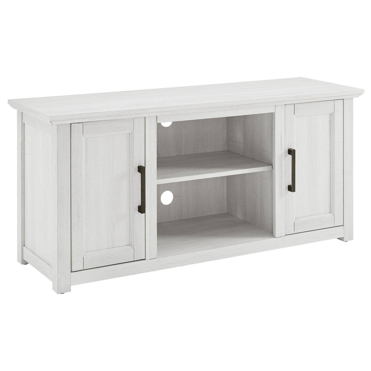 Whitewash Low Profile TV Stand R66436
