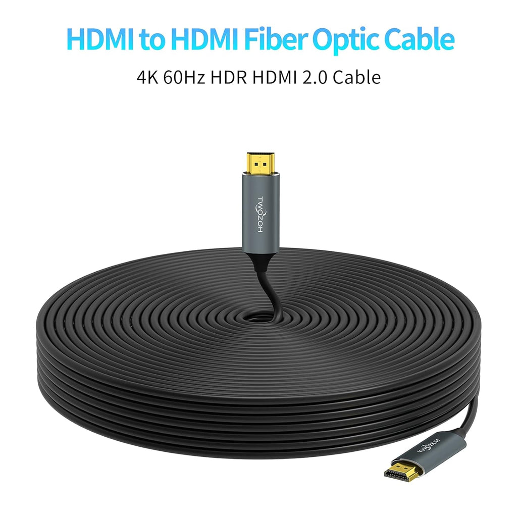 Fiber Optic HDMI Cable 495FT 4K 60Hz 18Gbps V4446