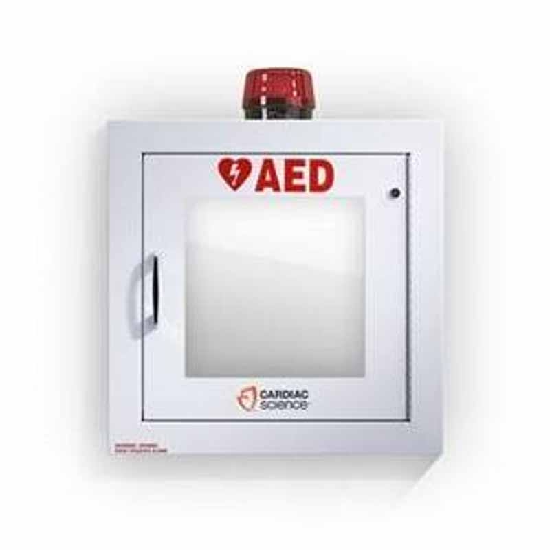 Wall Mounted AED Storage Case with Strobe Light Alarm I26999