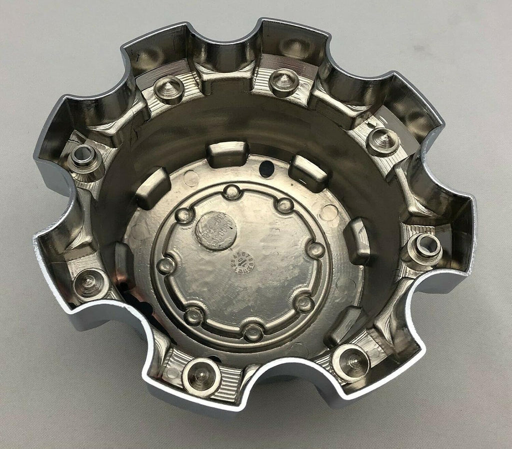 8 Lug Chrome Wheel Center Caps with Screws Z774