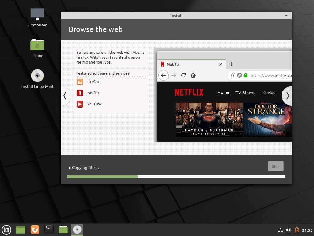 Linux Mint 21 Cinnamon 64bit USB A19266