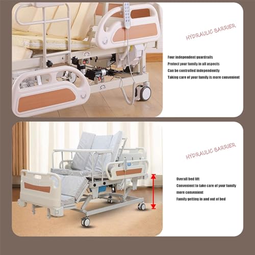 Electric Nursing Bed with Breathable Mattress N166831