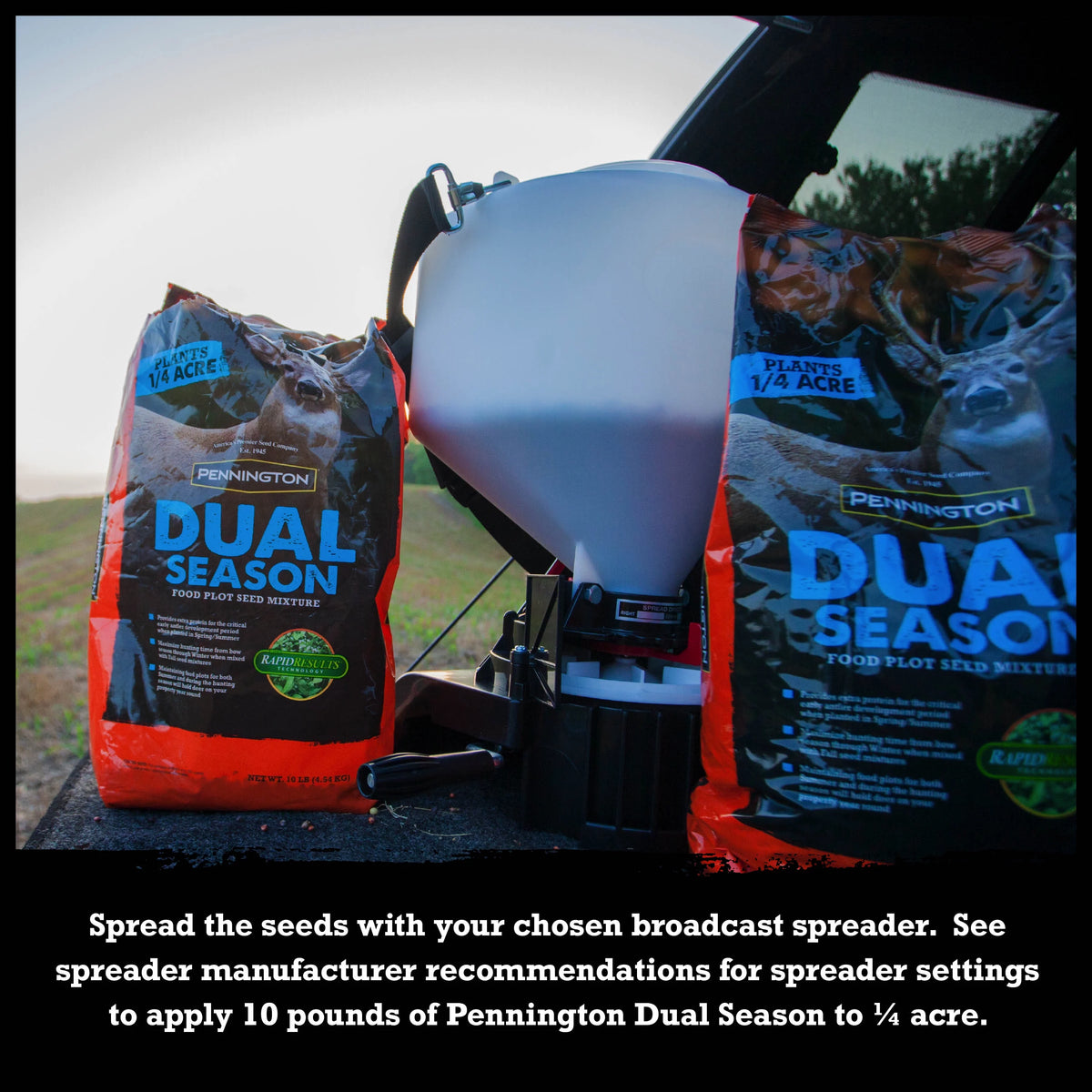 10 lb. Dual Season Food Plot Seed C38455