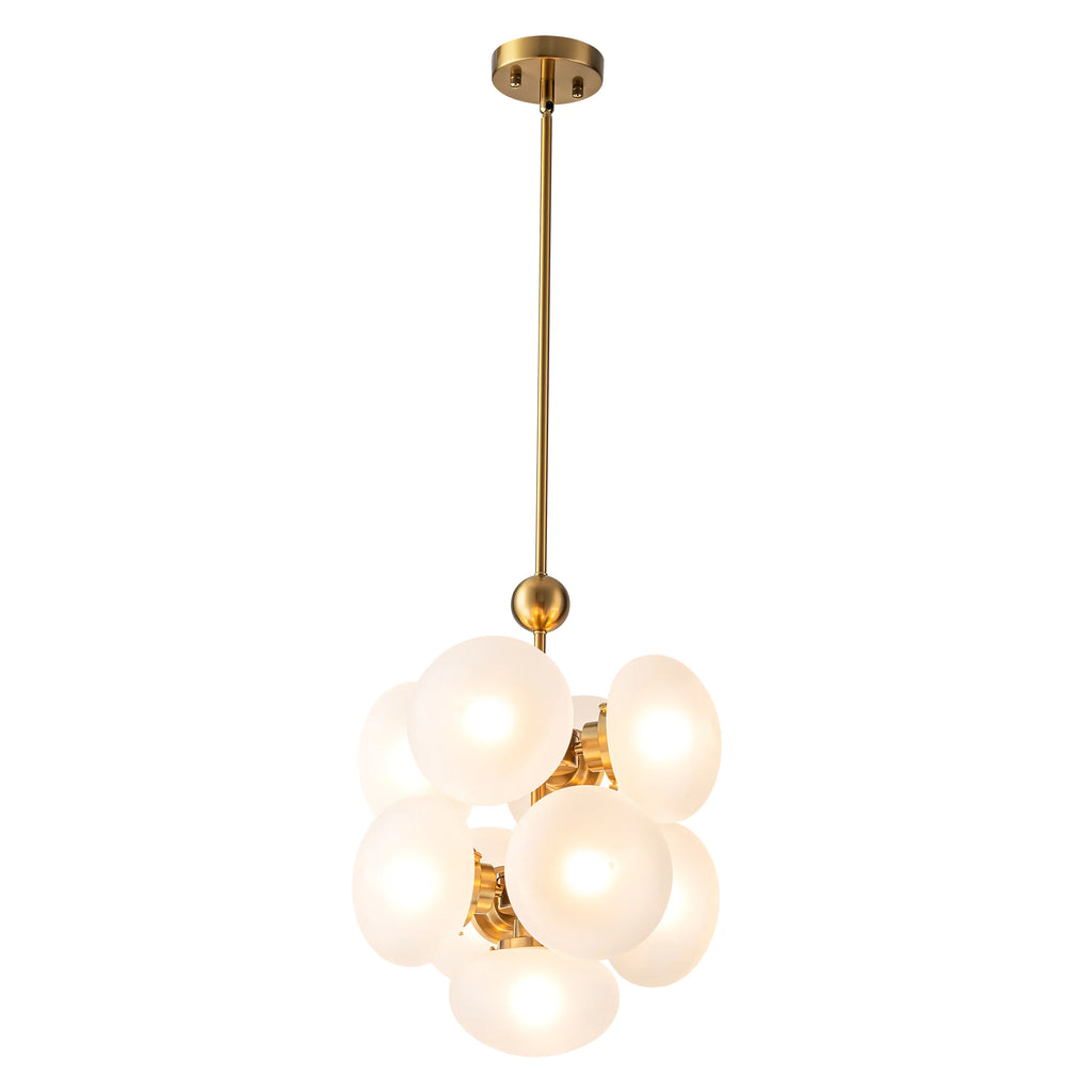 9-Light Globe Cluster Chandelier O583252