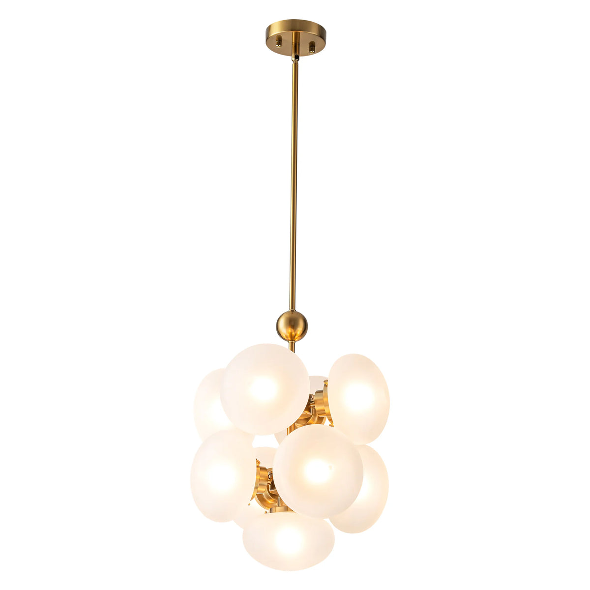 9-Light Globe Cluster Chandelier O583252