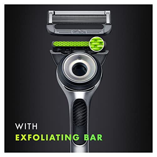 Men's Razor with Exfoliating Bar and Magnetic Stand D510512