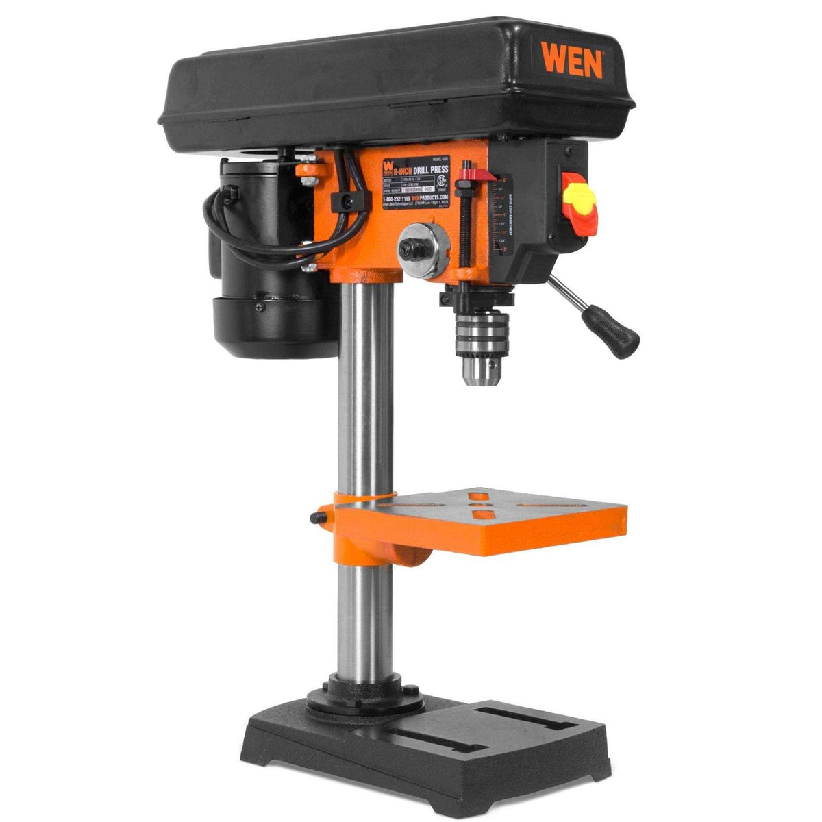 2.3-Amp 8-Inch 5-Speed Benchtop Drill Press E436