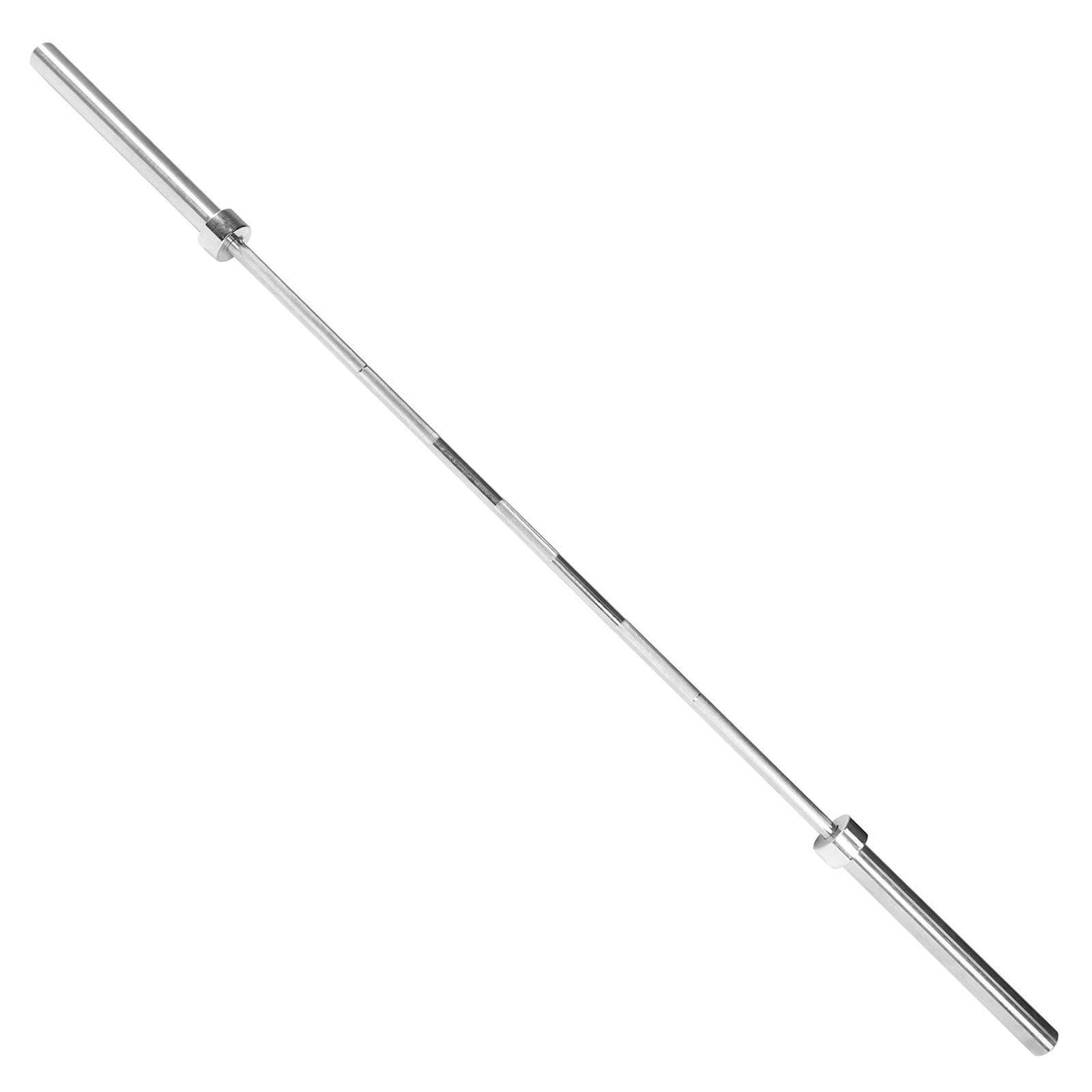 6-Foot Solid Olympic Bar Chrome 2-inch M1969