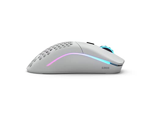 White Ergonomic Mouse Z6408