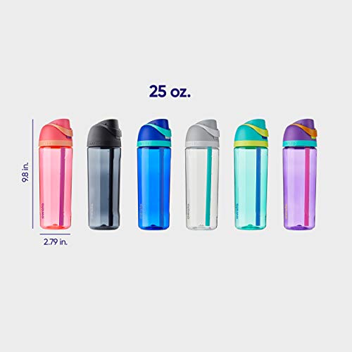 25 Oz Clear Tritan Plastic BPA-Free Water Bottle A63591