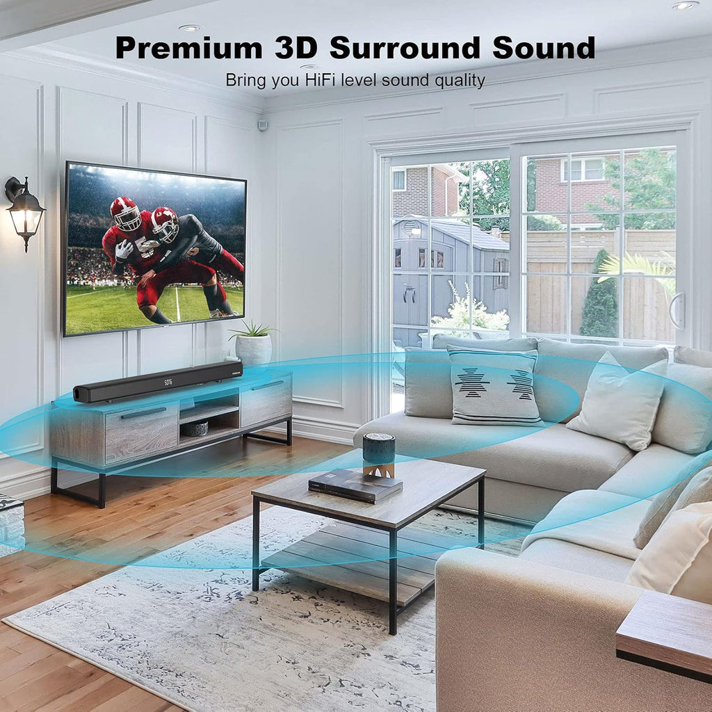 2.1CH Soundbar with Built-in Dual Subwoofers H10683