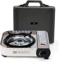 Portable Butane Stove Single Burner with Carrying Case L64379