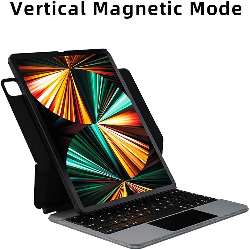 Magnetic Backlit Keyboard Case with Touchpad F8649