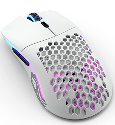 White Ergonomic Mouse Z6408