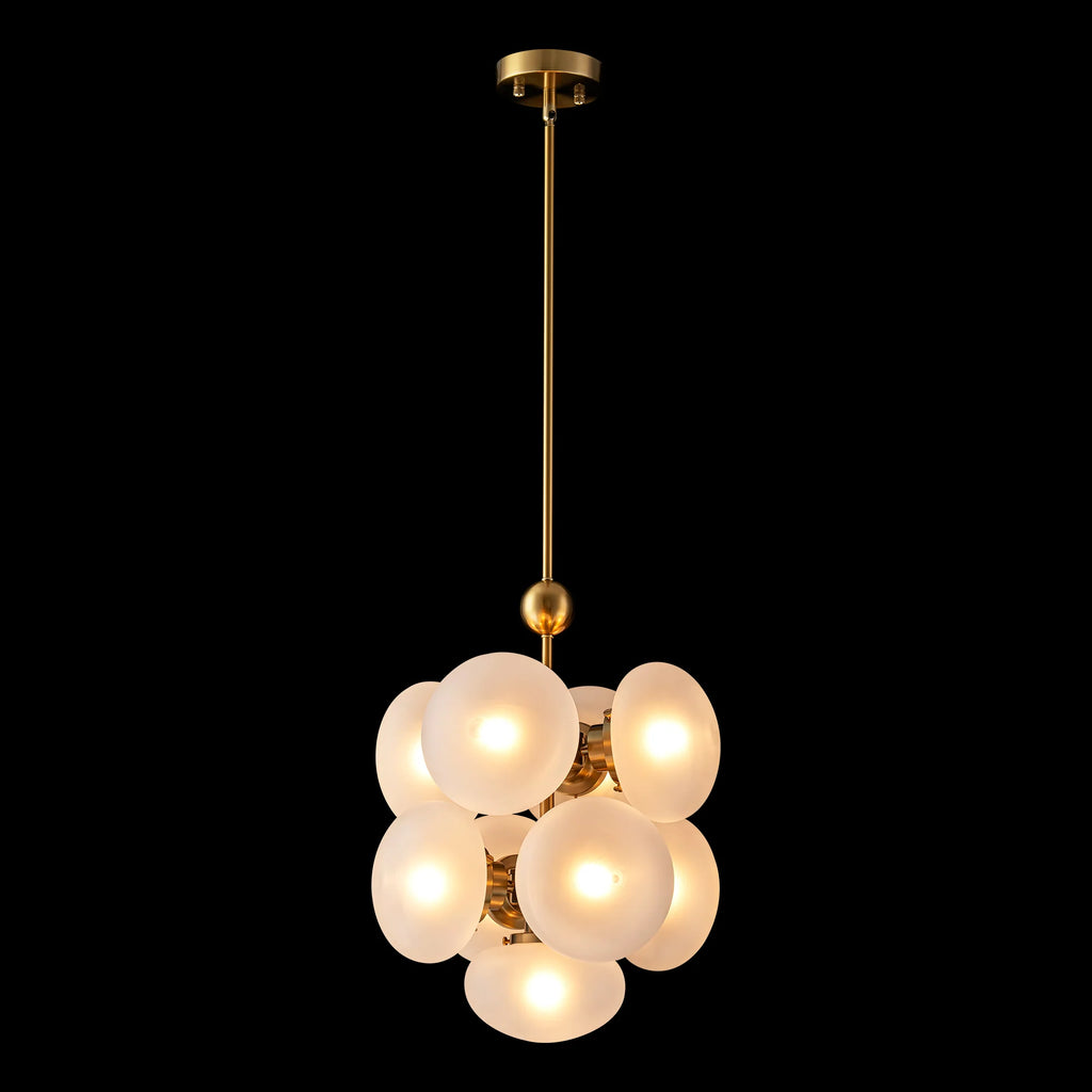 9-Light Globe Cluster Chandelier O583252