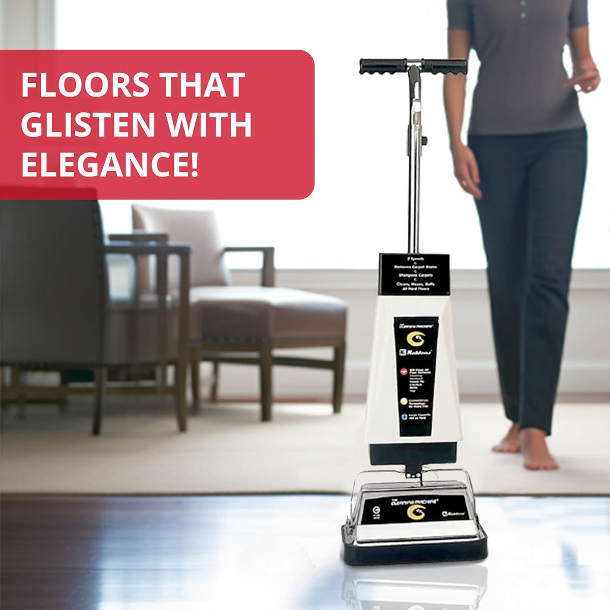 Commercial Floor and Carpet Shampoo Polisher D5646