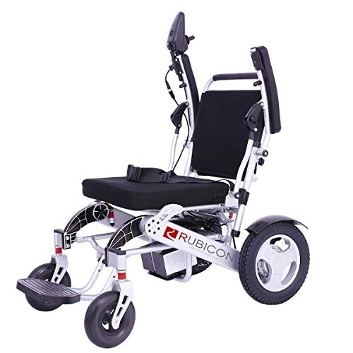 Electric Wheelchair, All Terrain, Powerful Brushless 600W Motors, Heavy Duty, Foldable N8786
