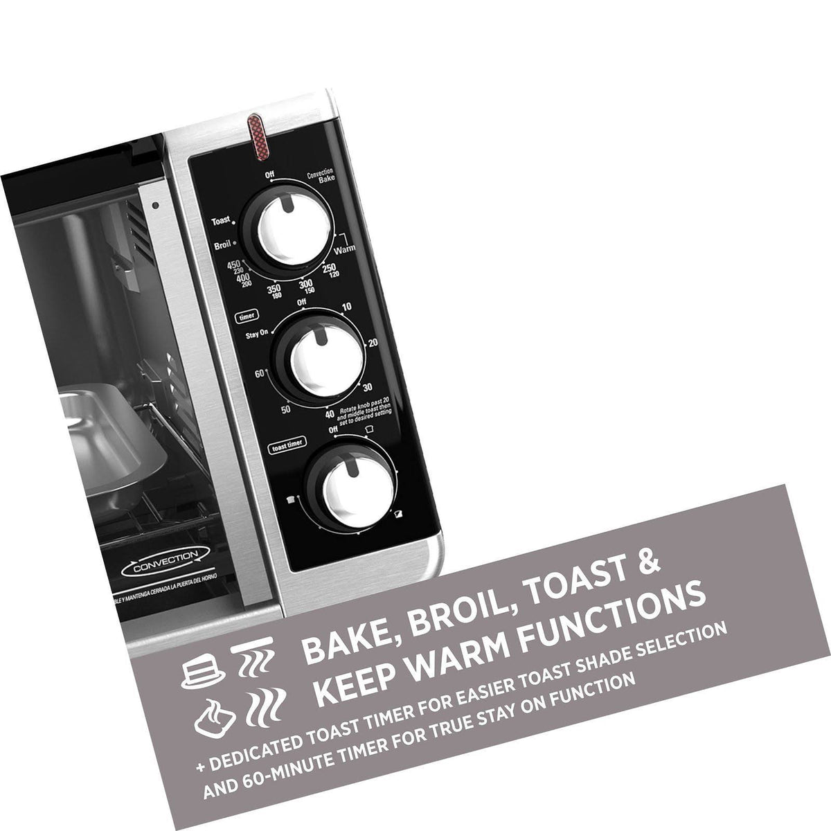 8-Slice Convection Countertop Toaster Oven G484665