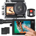 4K Waterproof Action Camera with Touch Screen and Remote Control H99087