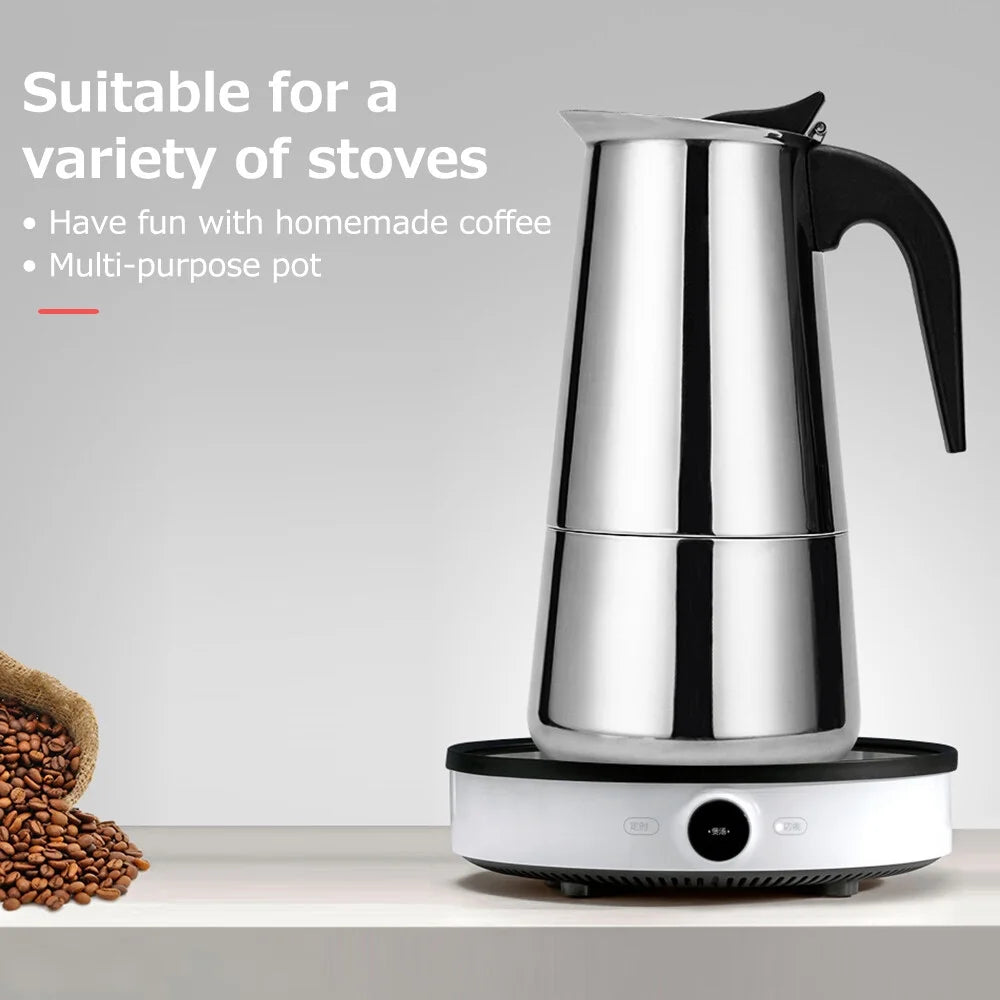 Stainless Steel Electric Coffee Maker A301