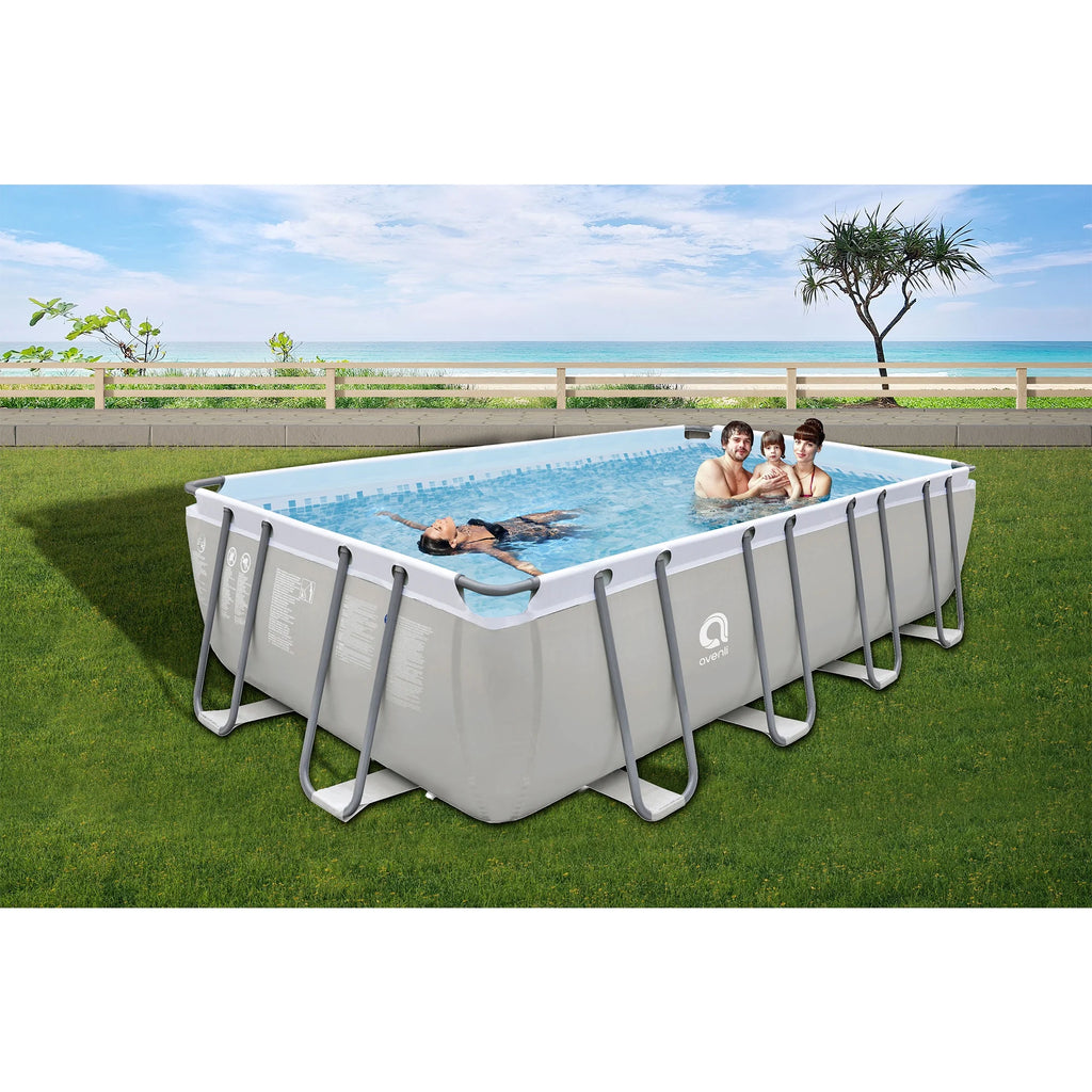 18 x 10 Foot Steel Frame Swimming Pool V358747