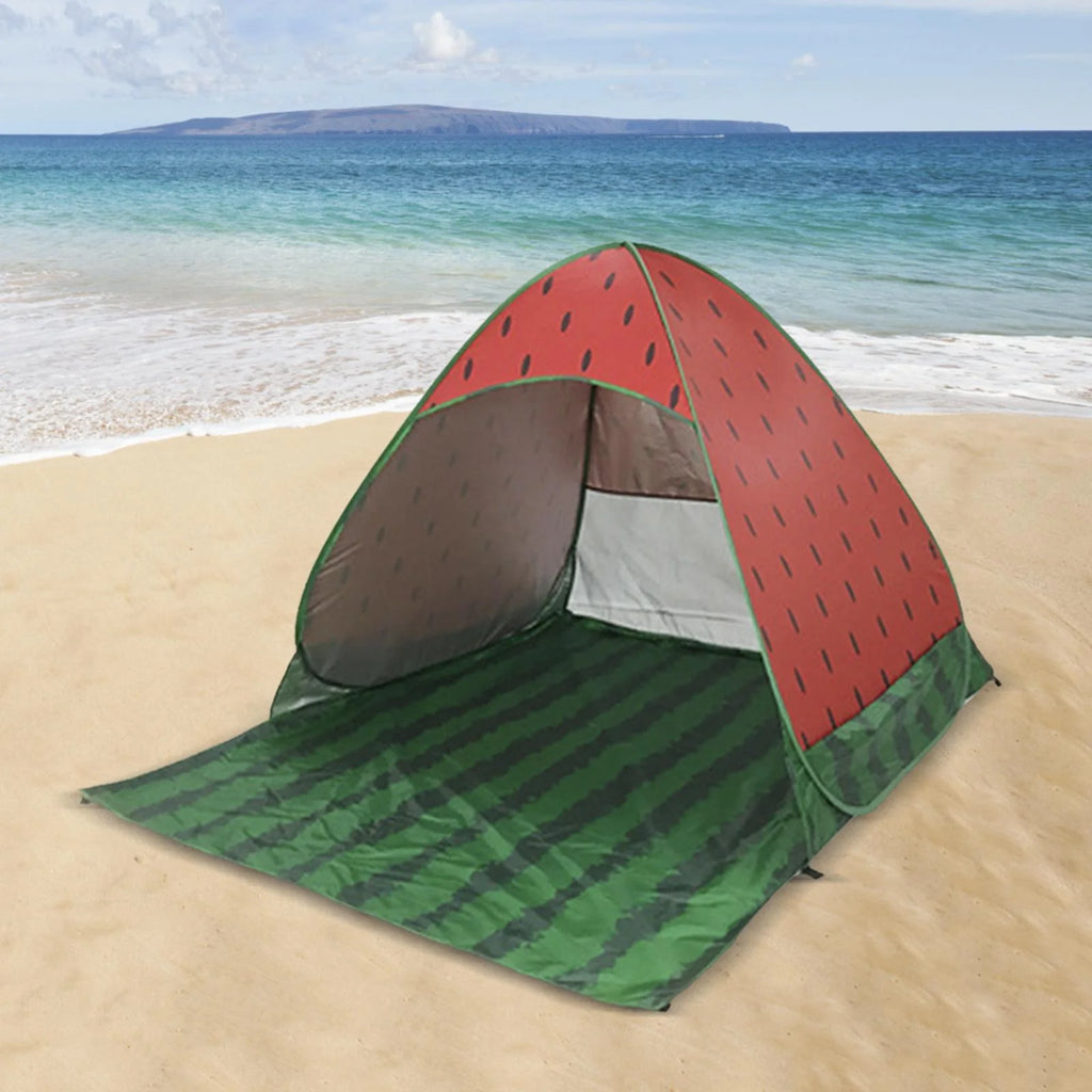 Red XL Beach Sun Protection Camping Tent G207