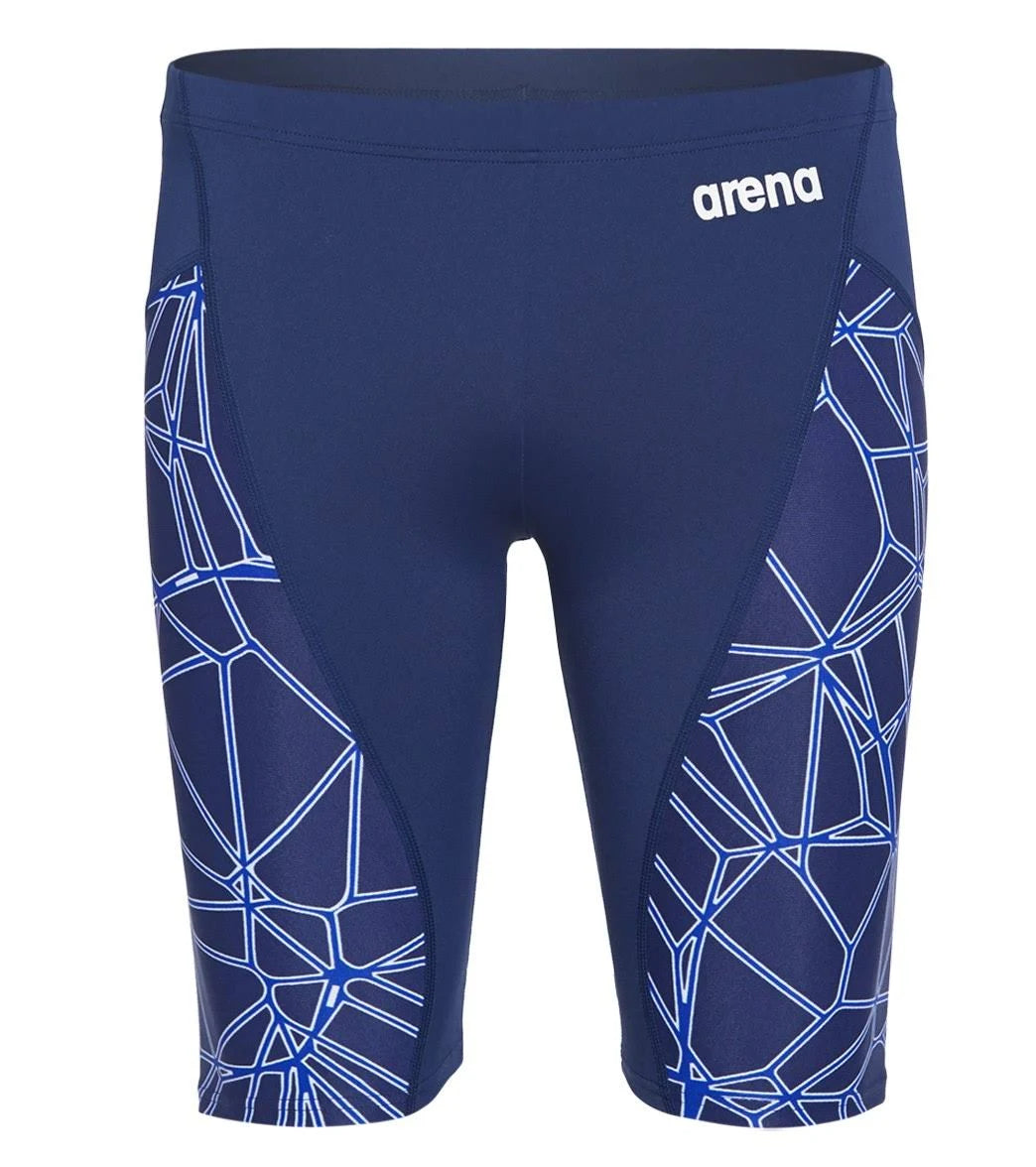 Navy/Neon Blue Jammer Swimsuit V183295