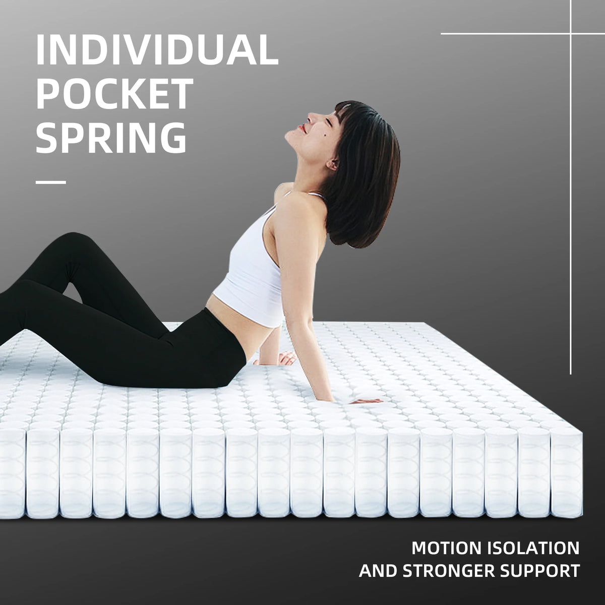 12 inch Medium-Firm Gel Memory Foam Hybrid Mattress K530731