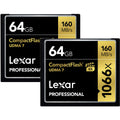 64GB CompactFlash Cards 2-Pack Z3982