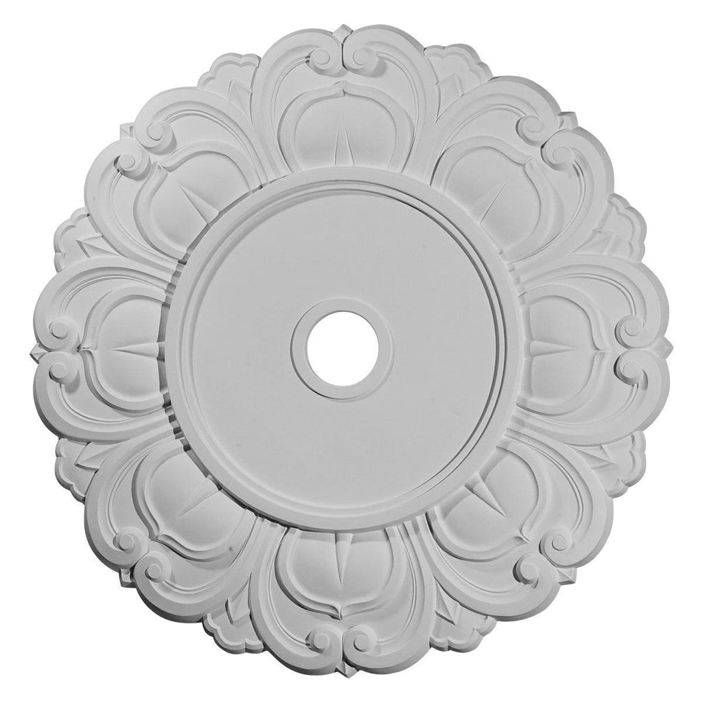 Steel Gray Angel Ceiling Medallion H5994