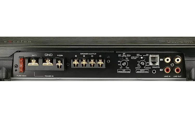600 W RMS 1 Channel Class D Car Amplifier X106