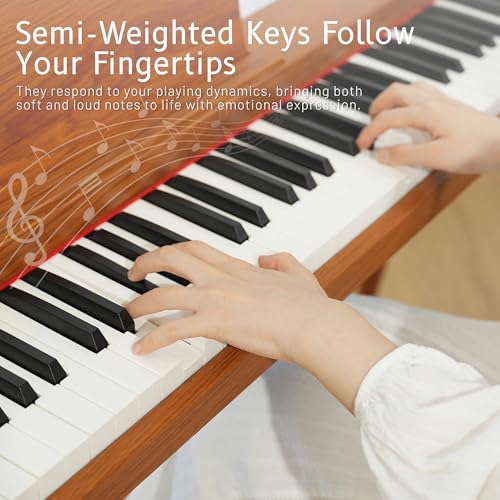 88 Key Weighted Digital Piano with Triple Pedal H6478