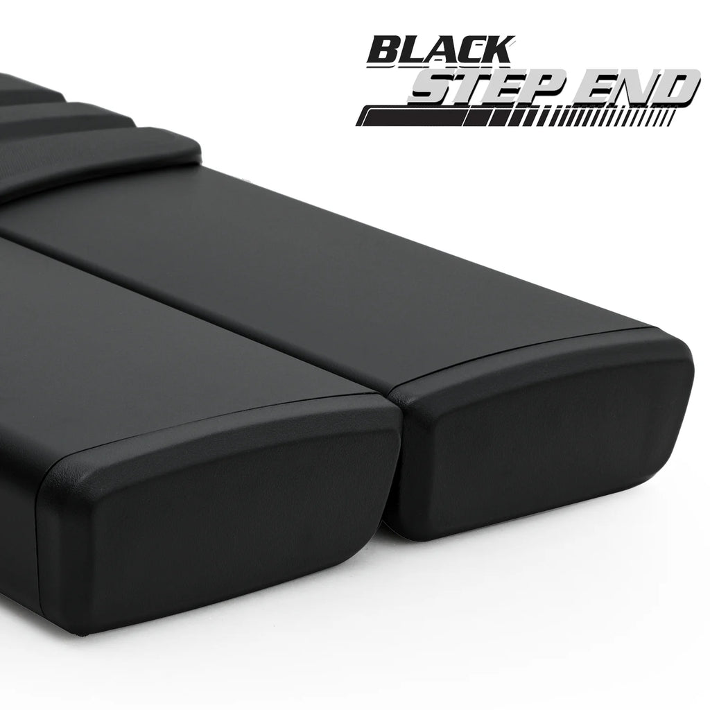 Black 6" Side Step Running Boards A129251