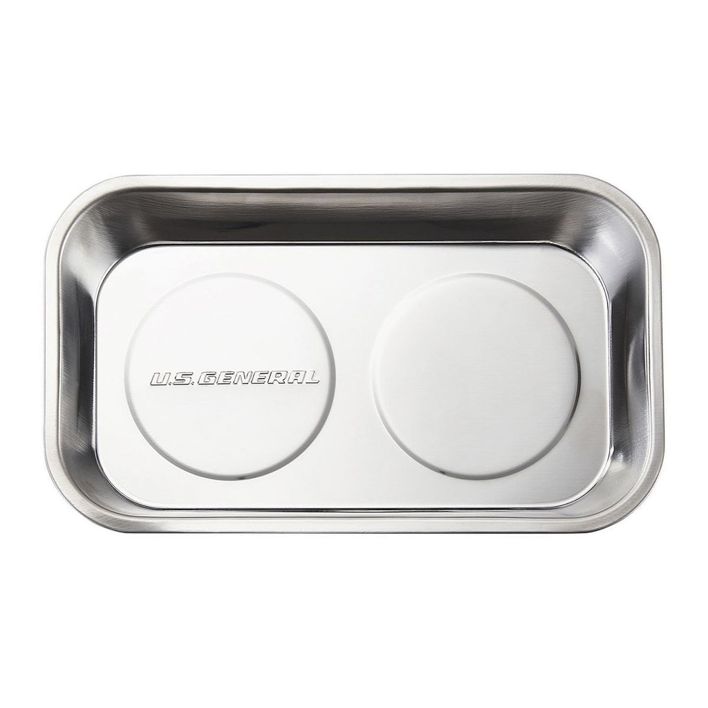 9-1/2 in. x 5-1/2 in. Magnetic Stainless Steel Parts Tray Y90411