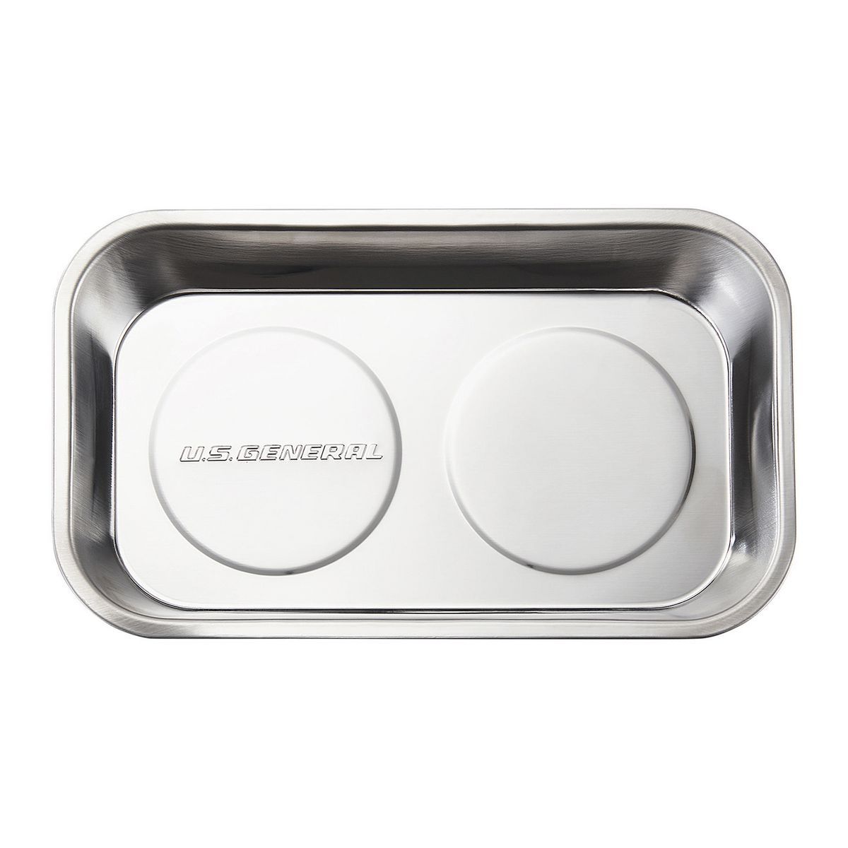 9-1/2 in. x 5-1/2 in. Magnetic Stainless Steel Parts Tray Y90411