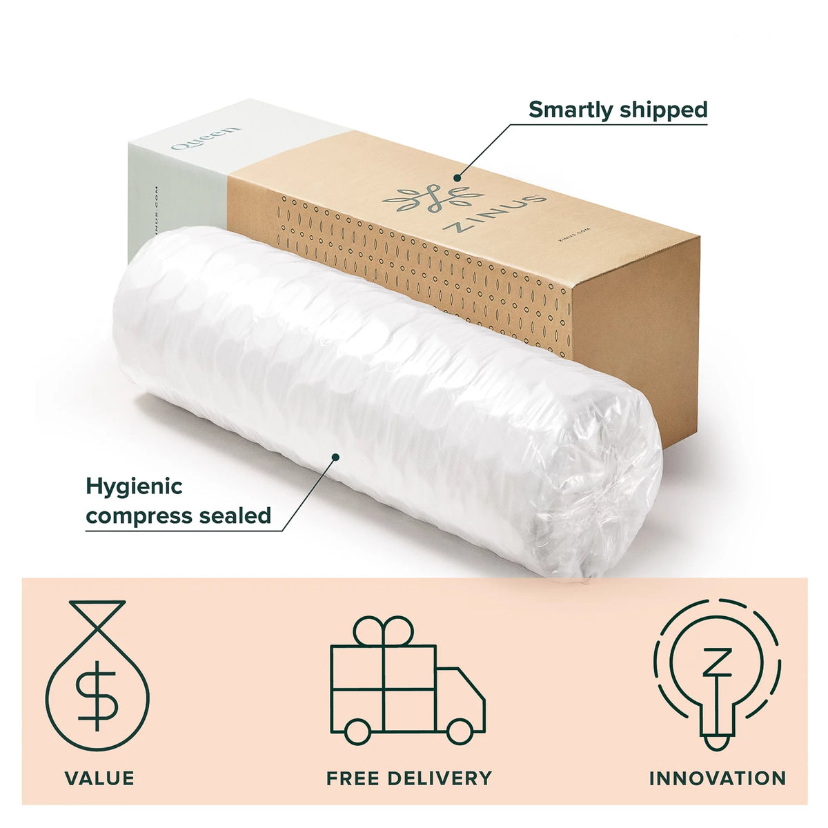12 Innerspring Mattress V954