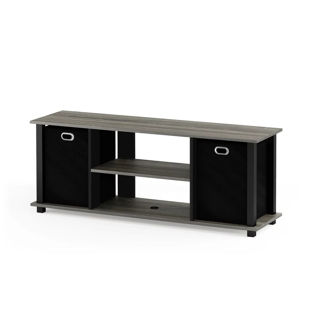 Entertainment Center with Storage Bins O527