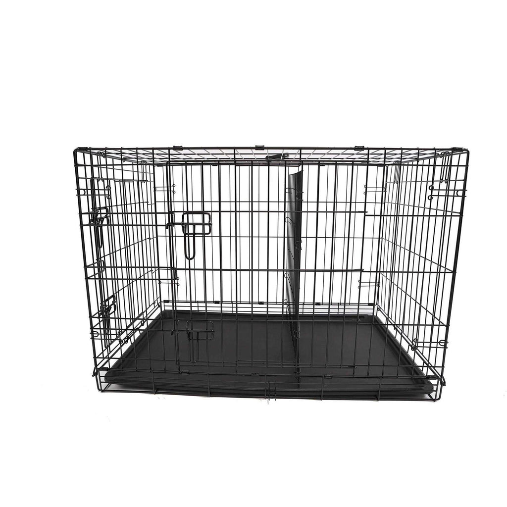 2-Door Folding Dog Crate M30018