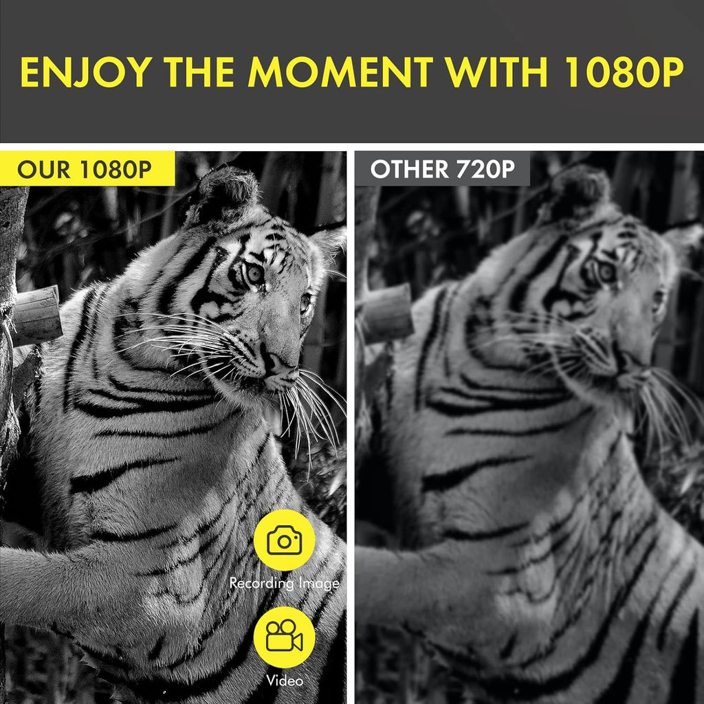 Digital Night Vision Monocular 1080p Full HD Photo & Video Infrared with 32GB Card D64506