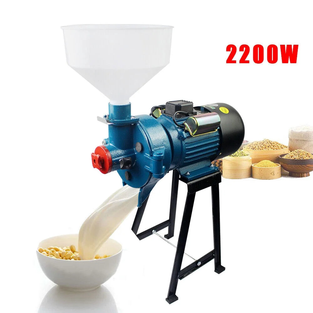 Electric Grain Wet Mill Grinder 1400r/min 110V F833989