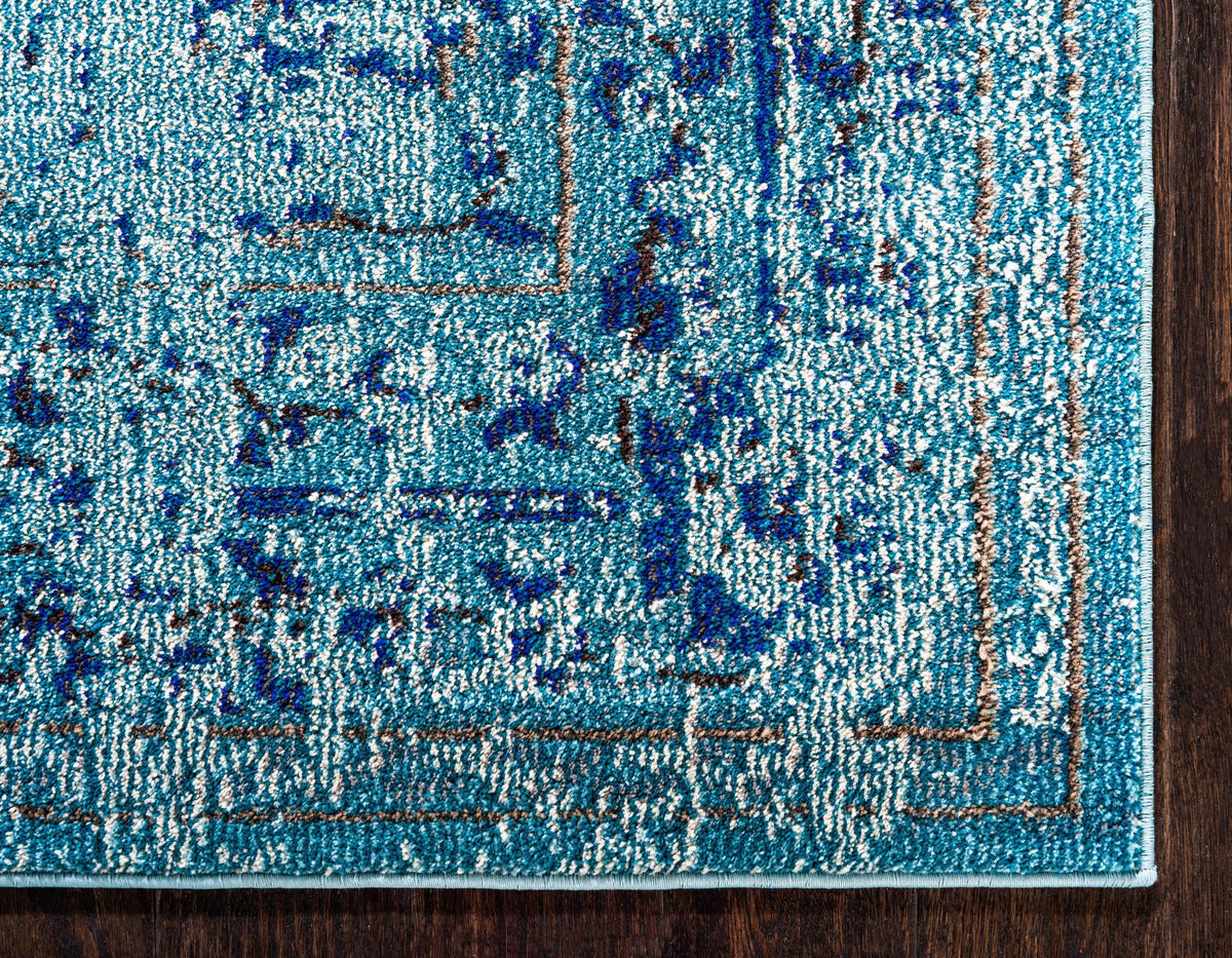 Light Blue 2' x 3' Medium-Pile Rug V779392