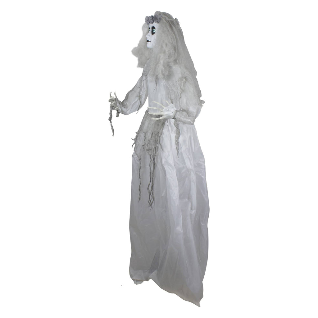 Lighted Animated Ghost Bride Halloween Decoration P7395