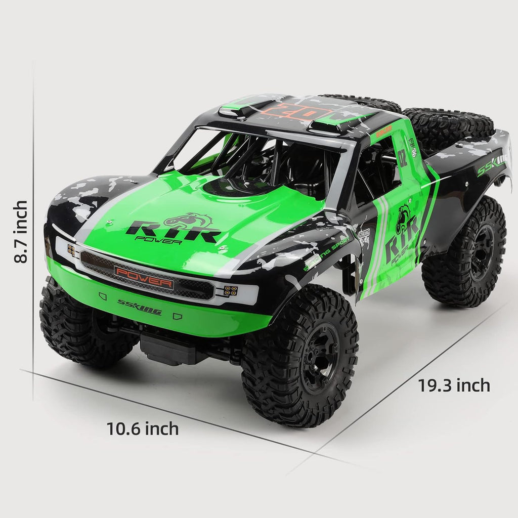 2.4 GHz Waterproof 4WD RC Monster Truck with 2 Rechargeable Batteries C6920