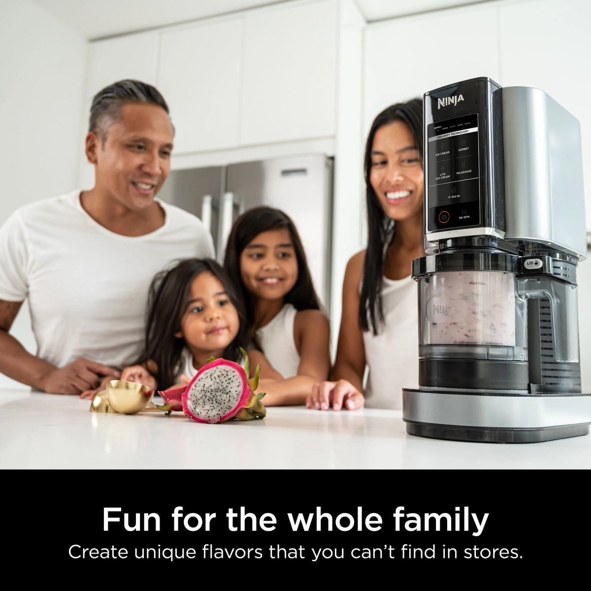 Ice Cream Maker with 2 Pints S1675