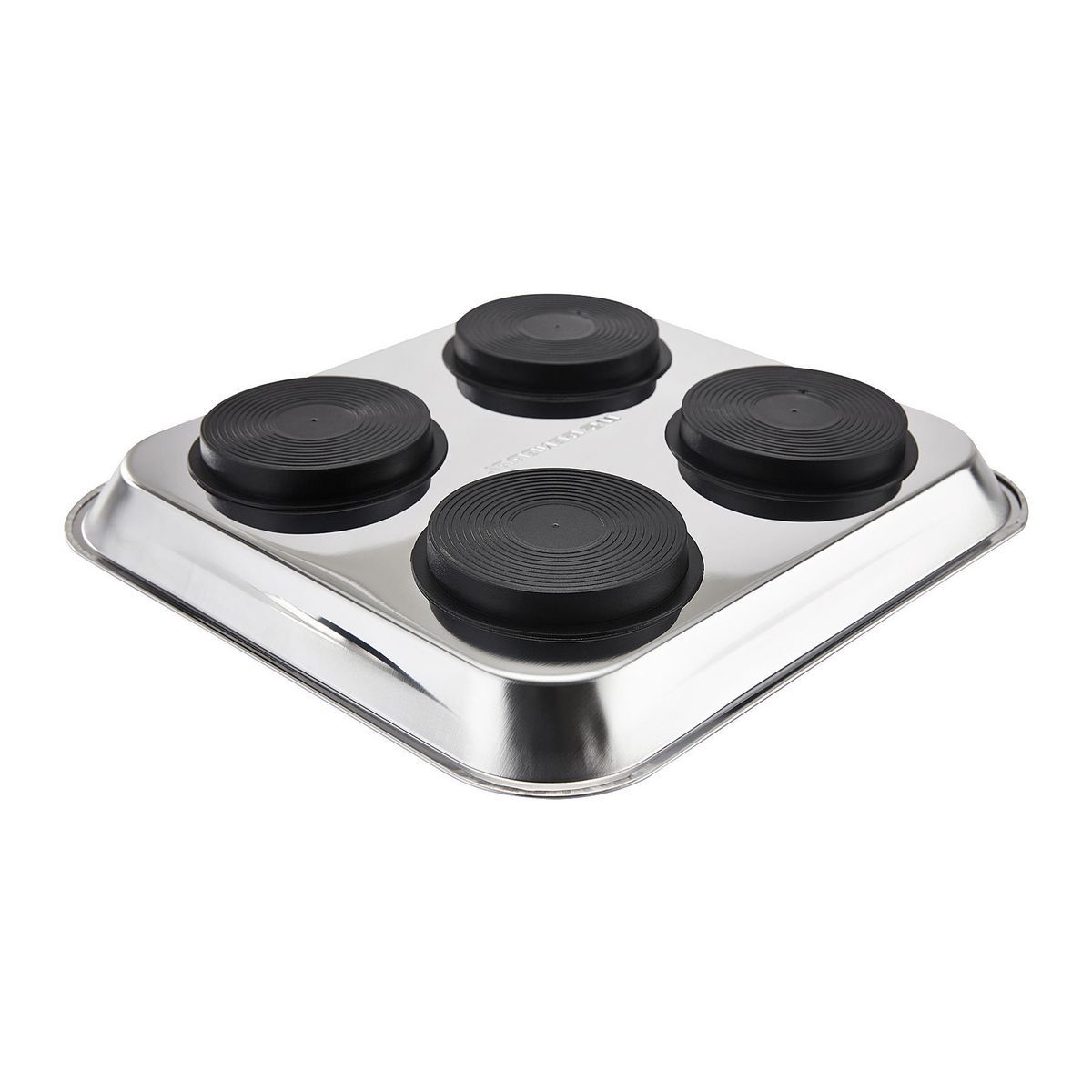 10-1/2 in. x 11-1/2 in. Magnetic Stainless Steel Parts Tray A28702