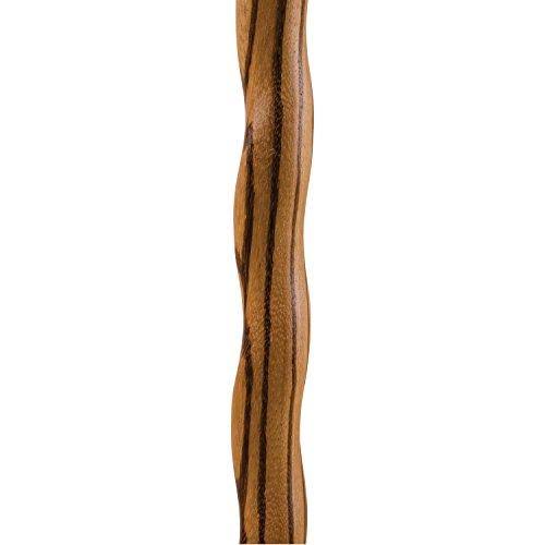 40x22 Twisted Zebrawood Walking Cane X972
